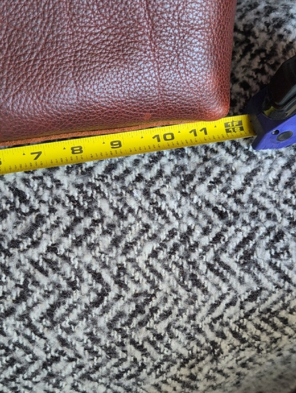Portland Leather Nutmeg Large Naomi Shoulder Bag Euc - Picture 12 of 13